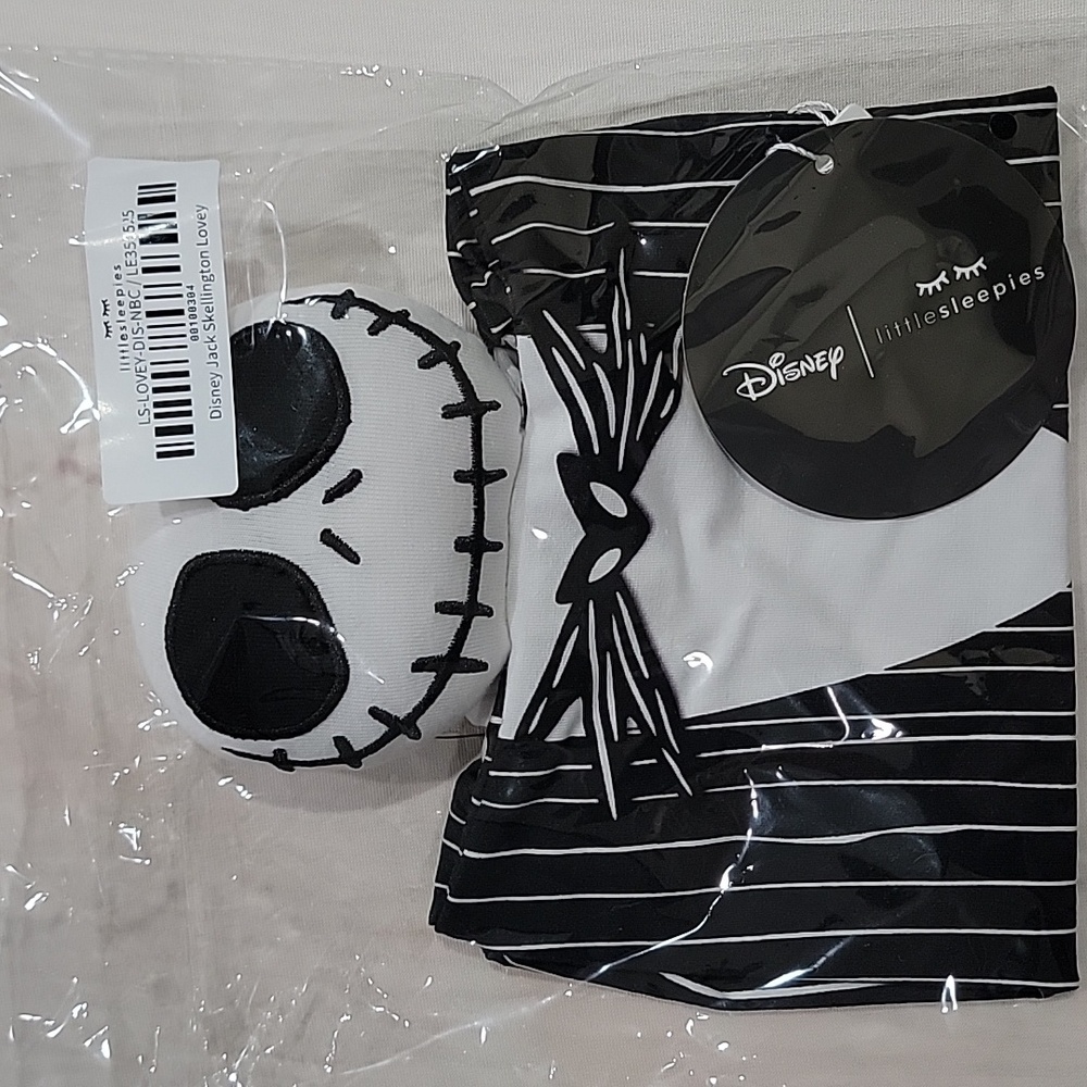 Little Sleepies Jack Skellington Lovey- Disney Nightmare Before Christmas